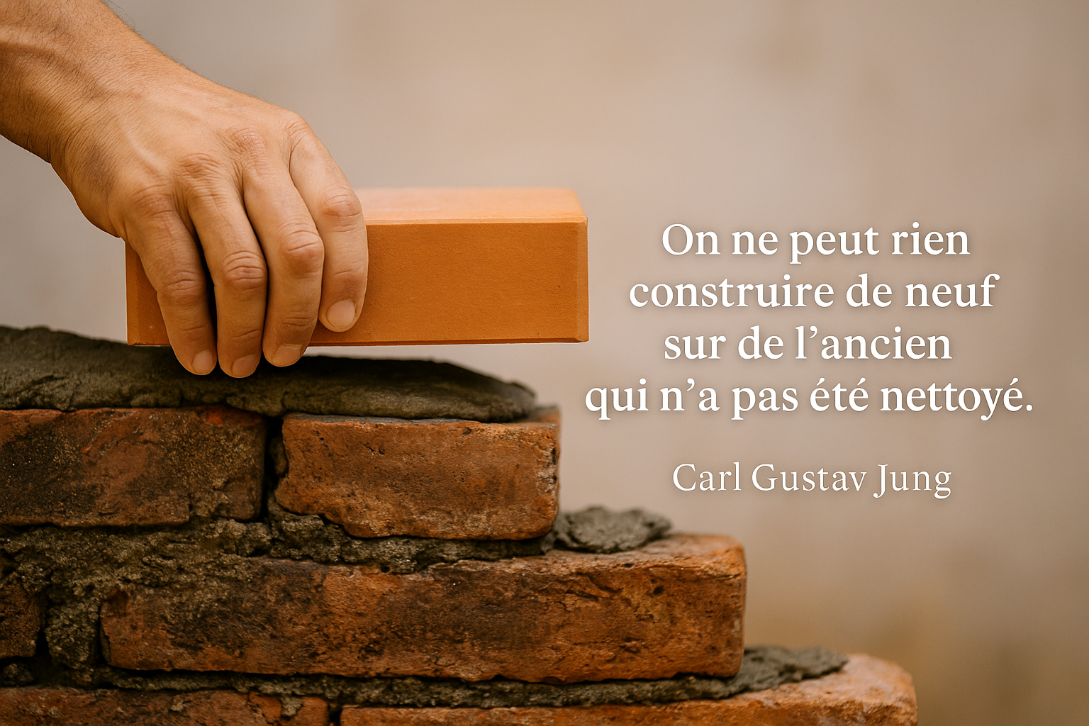 Déconstruire pour se reconstruire. Premier pas vers un équilibre durable.