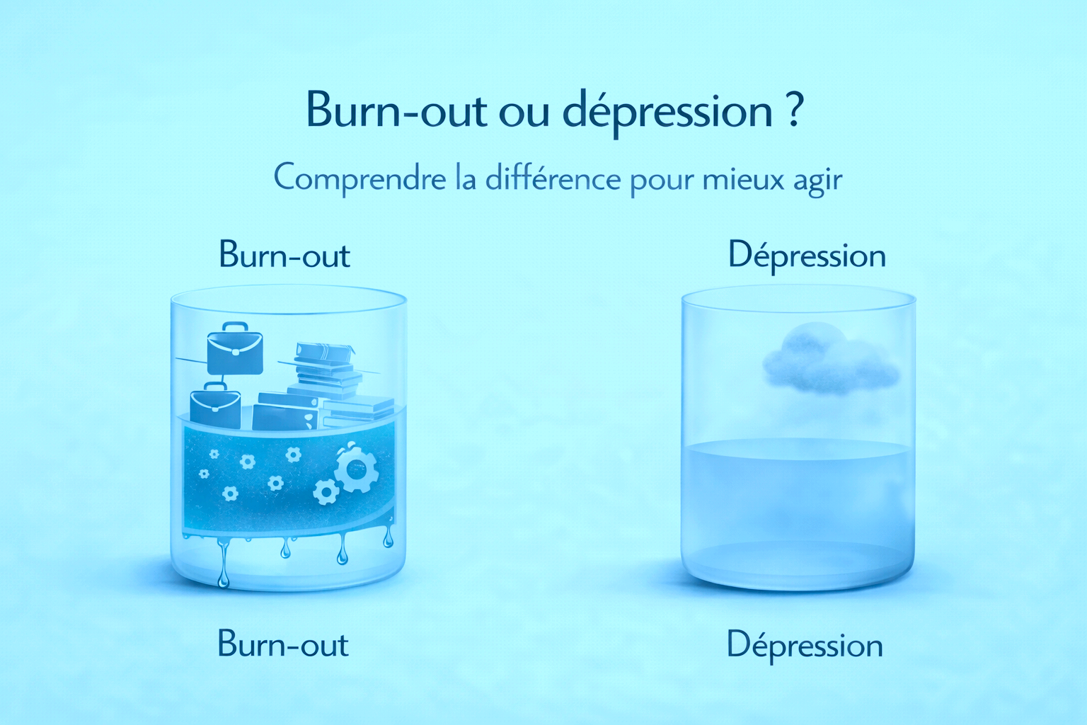 Burn-out ou dépression : comment faire la différence quand on est dirigeant / manager ?