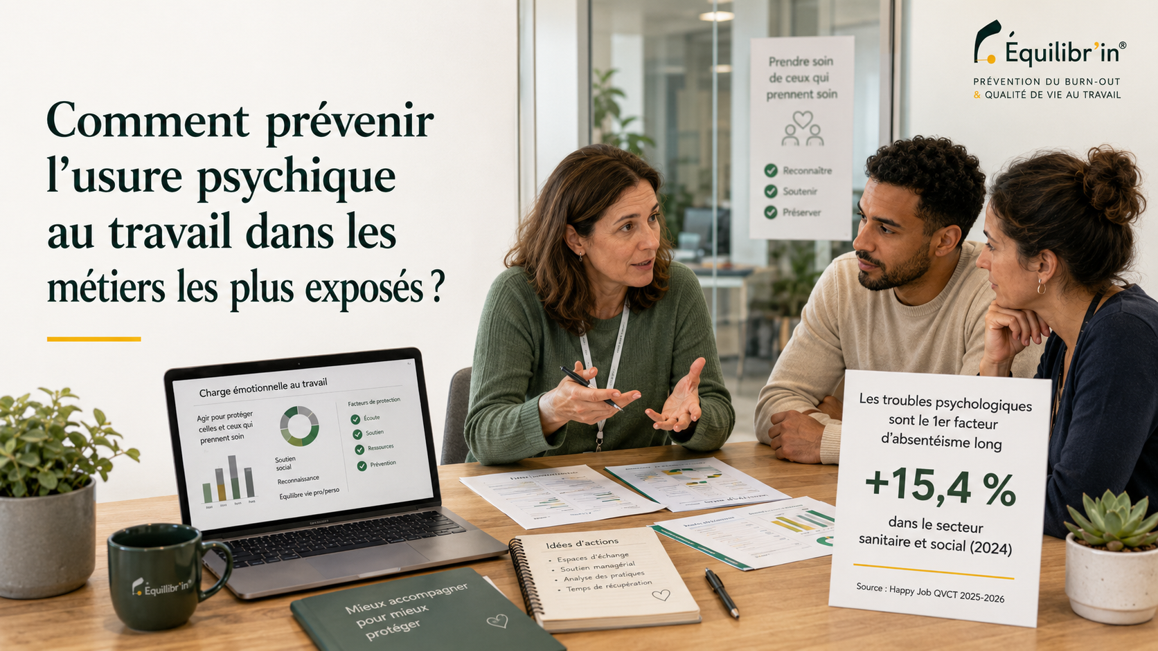 Comment prévenir l’usure psychique au travail dans les métiers les plus exposés ?
