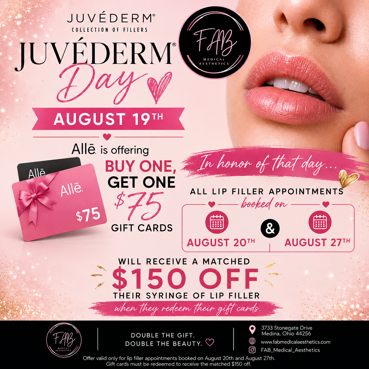 Medspa in Medina, OH | FAB August Specials