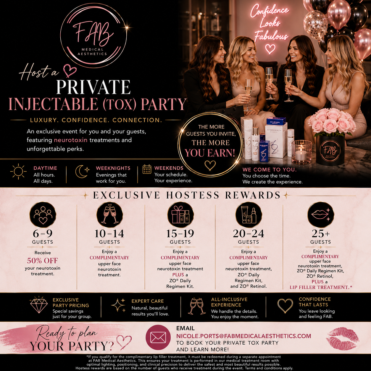 Medspa in Medina, OH | Private Event Tox Party