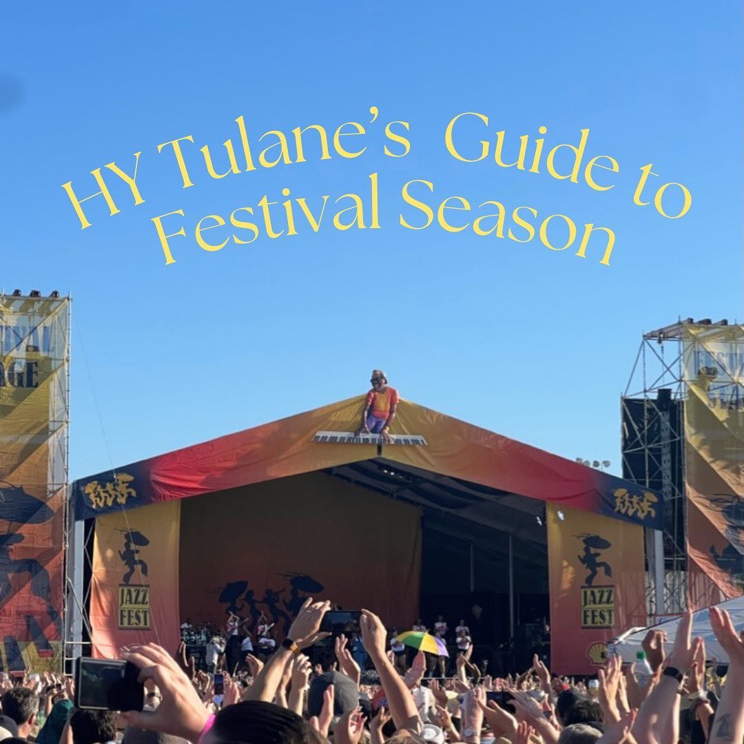 There&rsquo;s nothing like festival season in New Orleans! Here&rsquo;s a look into our executive team&rsquo;s favorite festivals🎷⚜️

design: @maddietarica @maddiesollinger 

content: @carliepavell @maddietarica