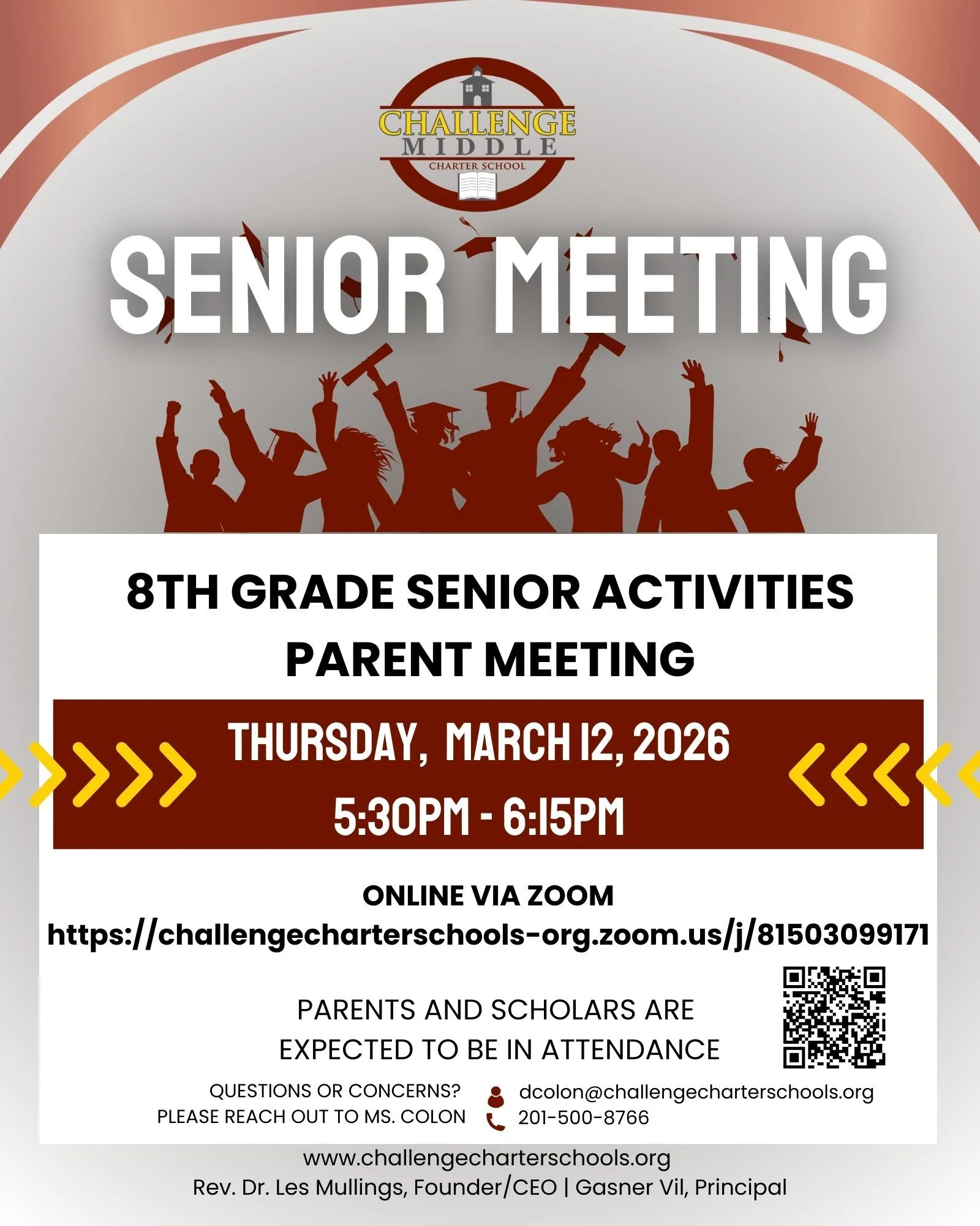 Grade 8 Senior Parent Meeting