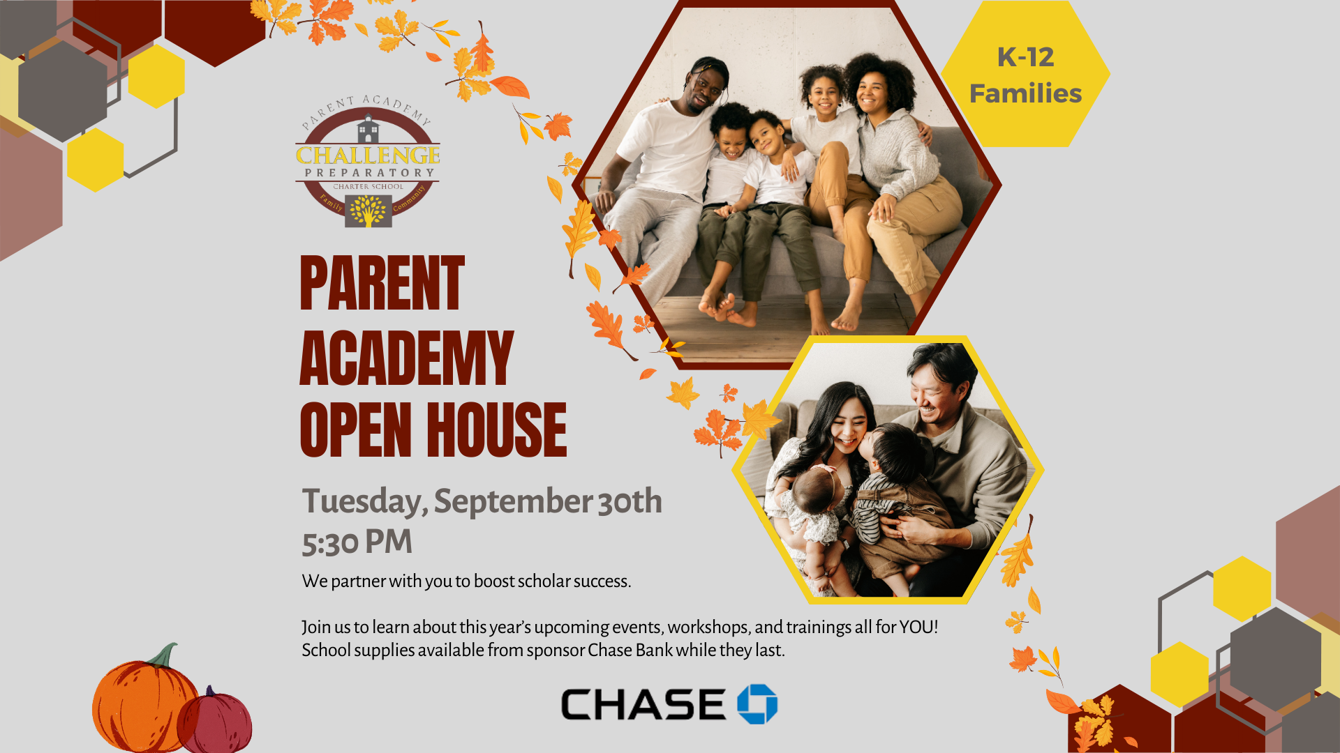 Parent Academy: Open House