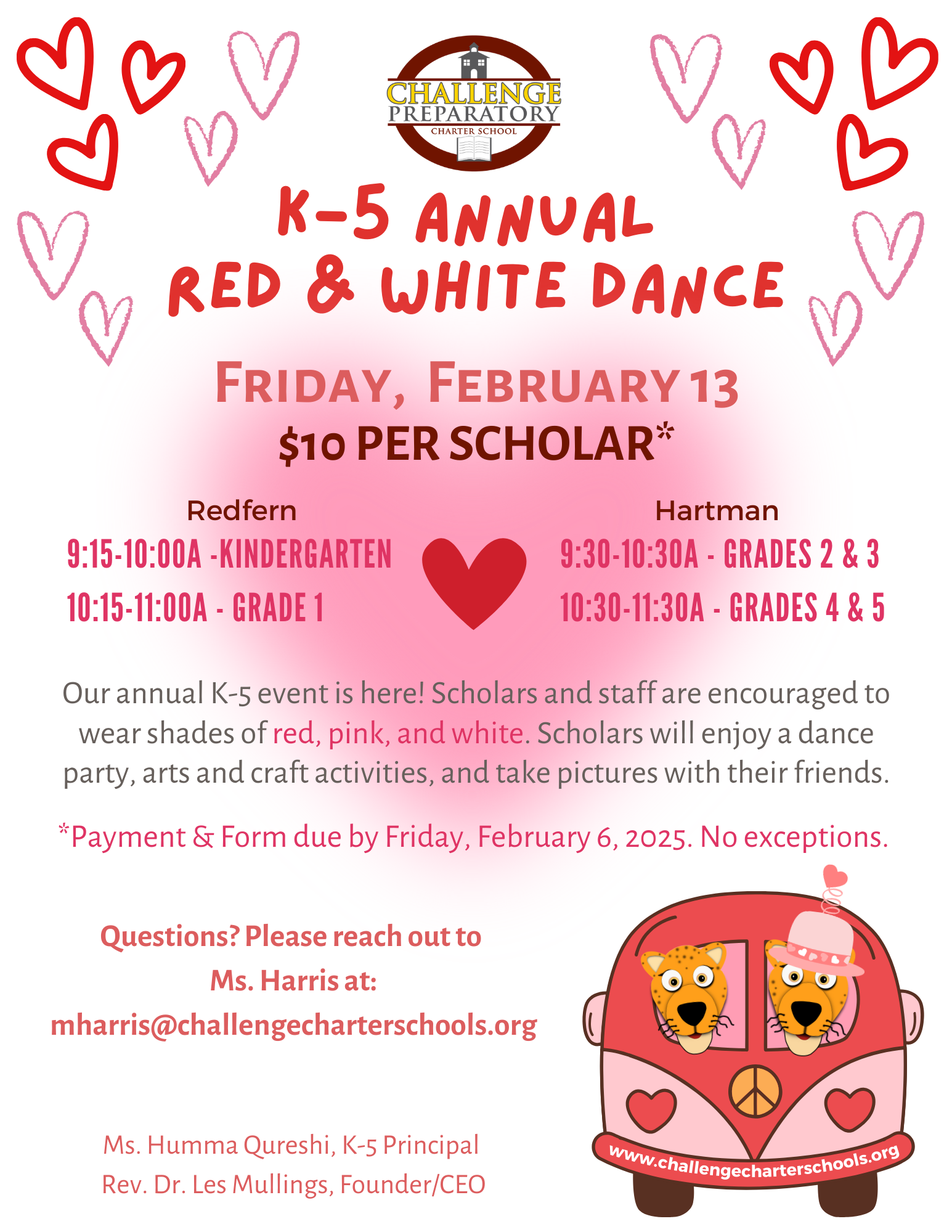 K-5 Annual Red and White Dance