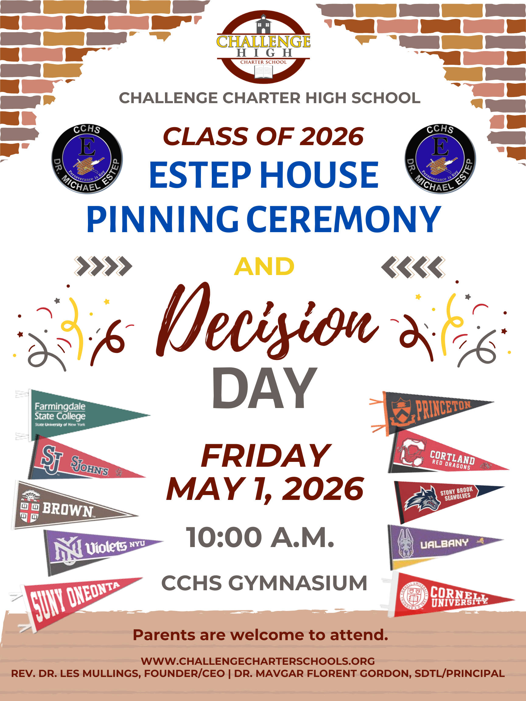 Estep House Pinning / Decision Day