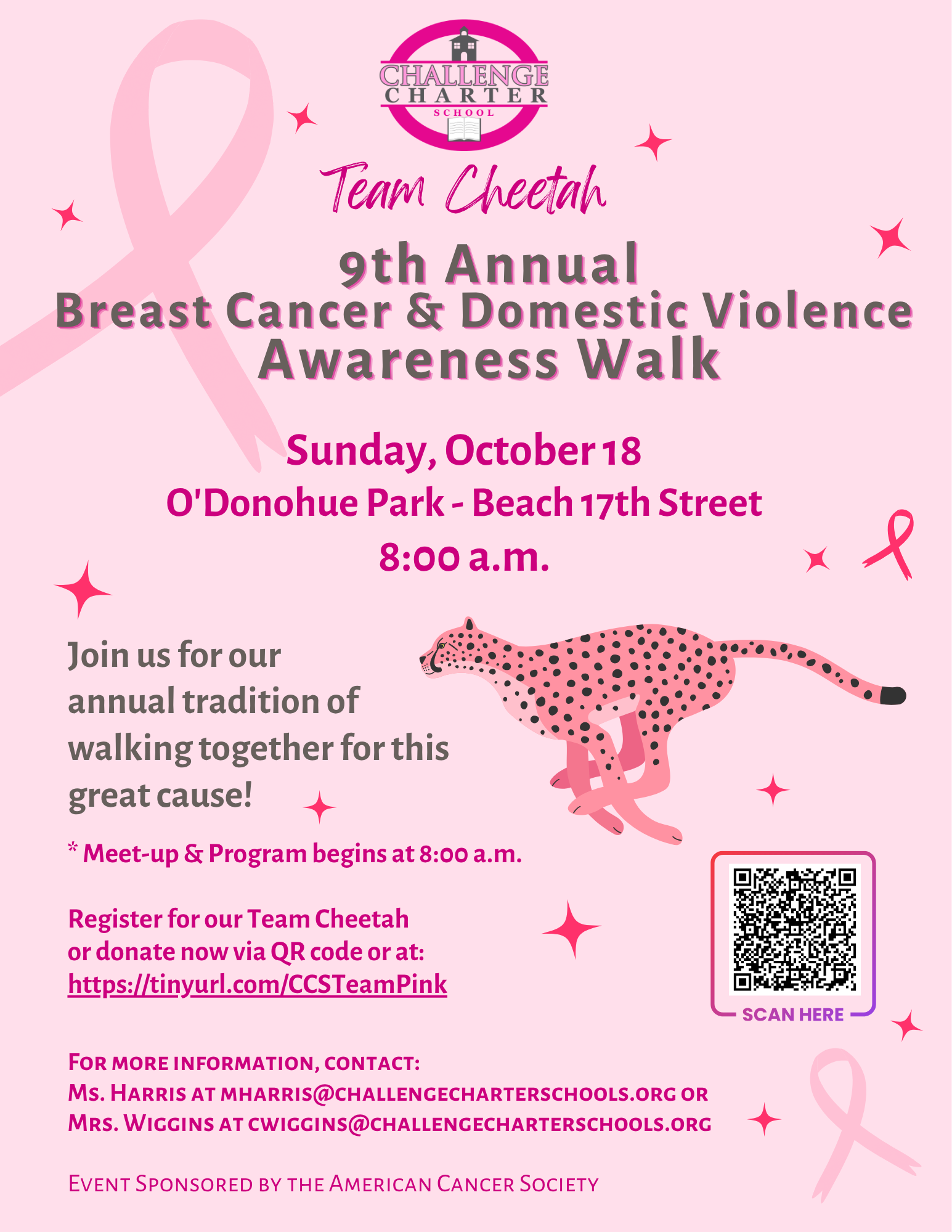 Annual Breast Cancer & Domestic Violence Awareness Walk 