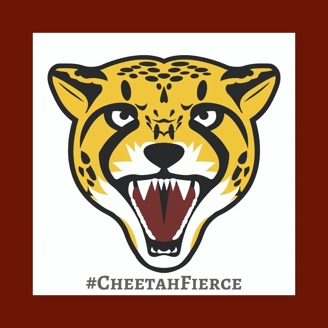 champ the cheetah mascot for middle and high school