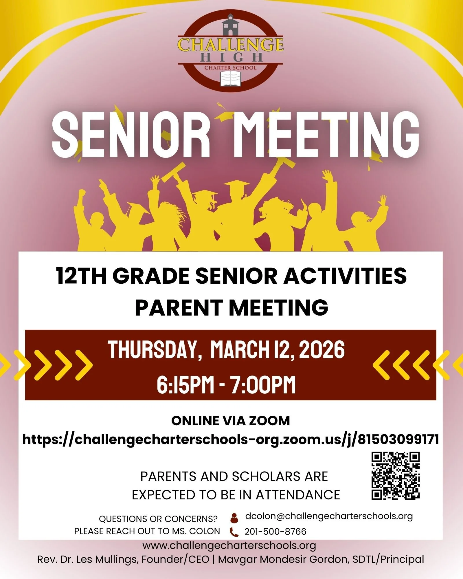 Grade 12 Senior Parent Meeting