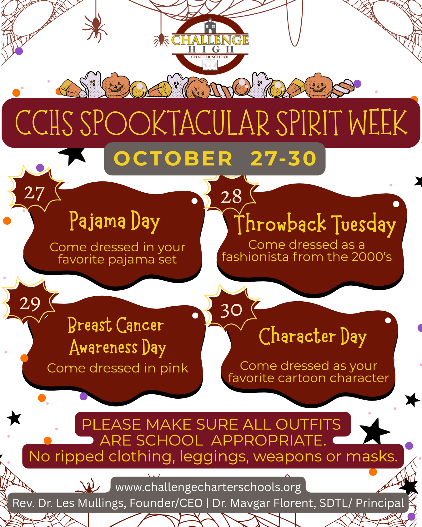 CCHS Fall Spirit Week begins
