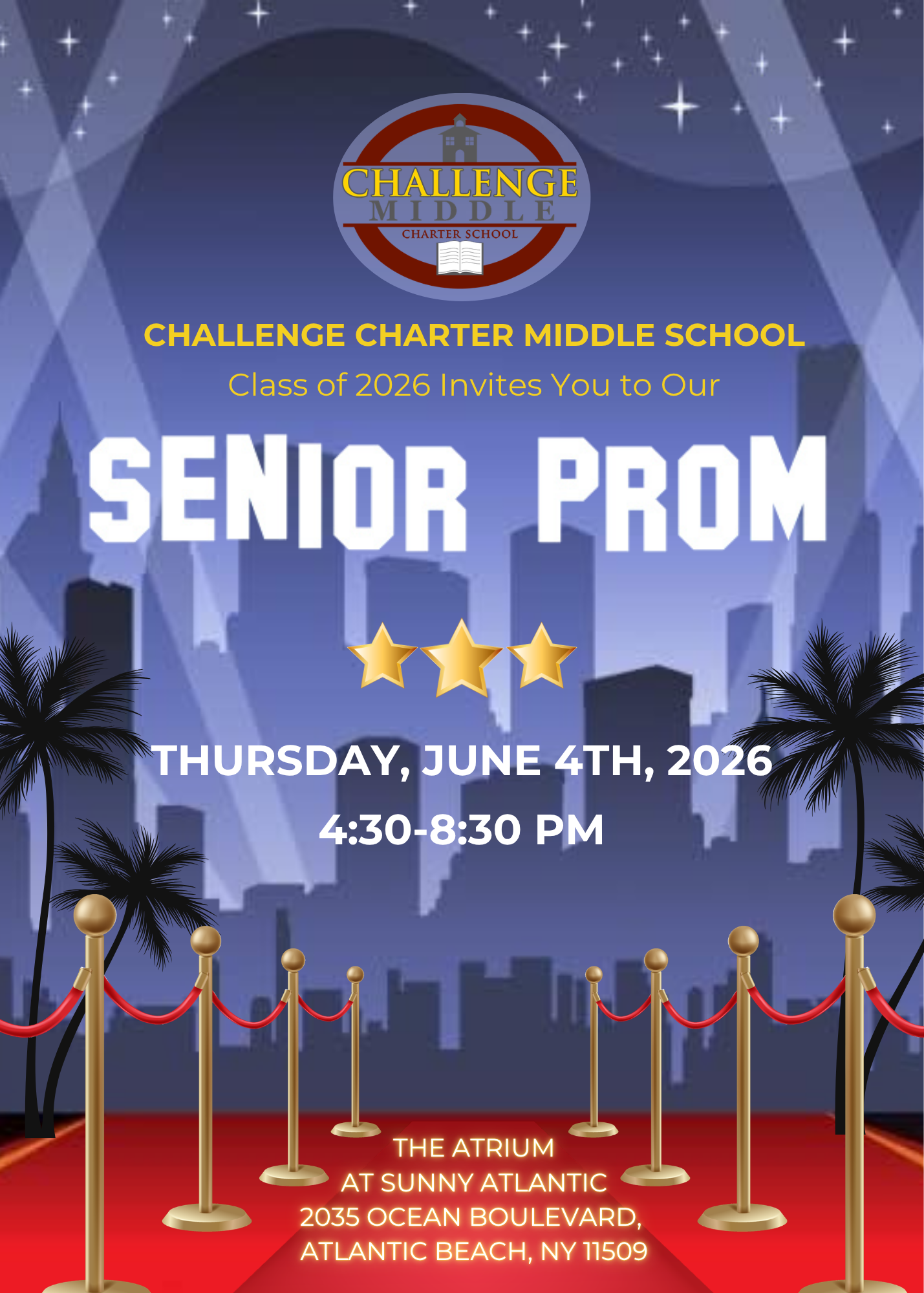 middle school prom on june 4