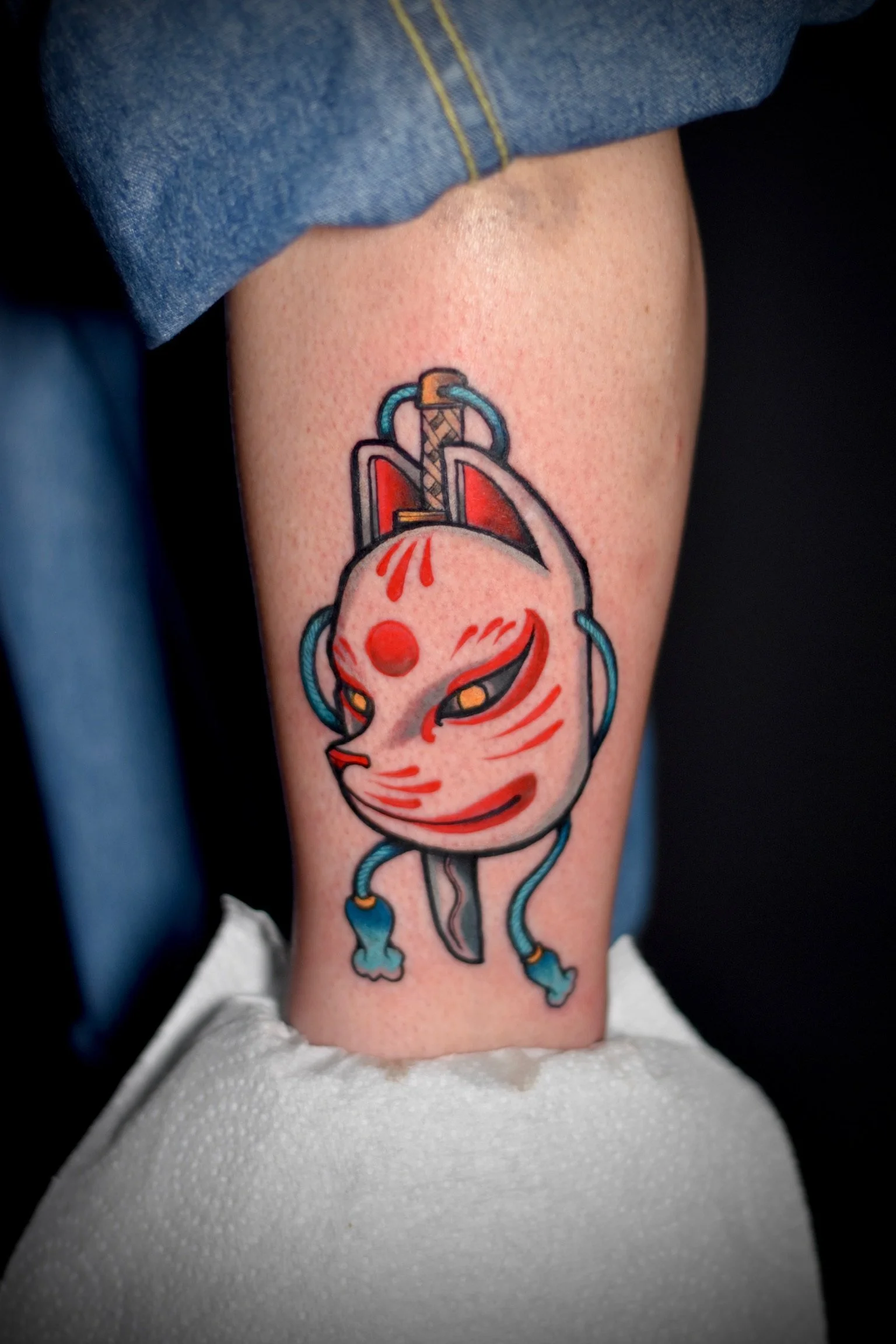 Jethro Wood Kitsune Neo Japanese Tattoo