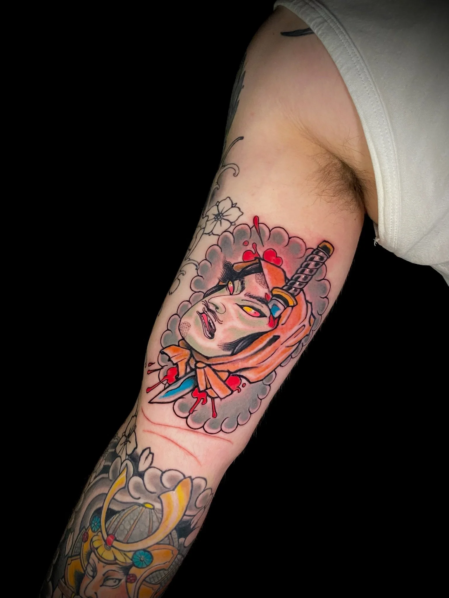 Jethro Wood Namakubi Neo Japanese Tattoo