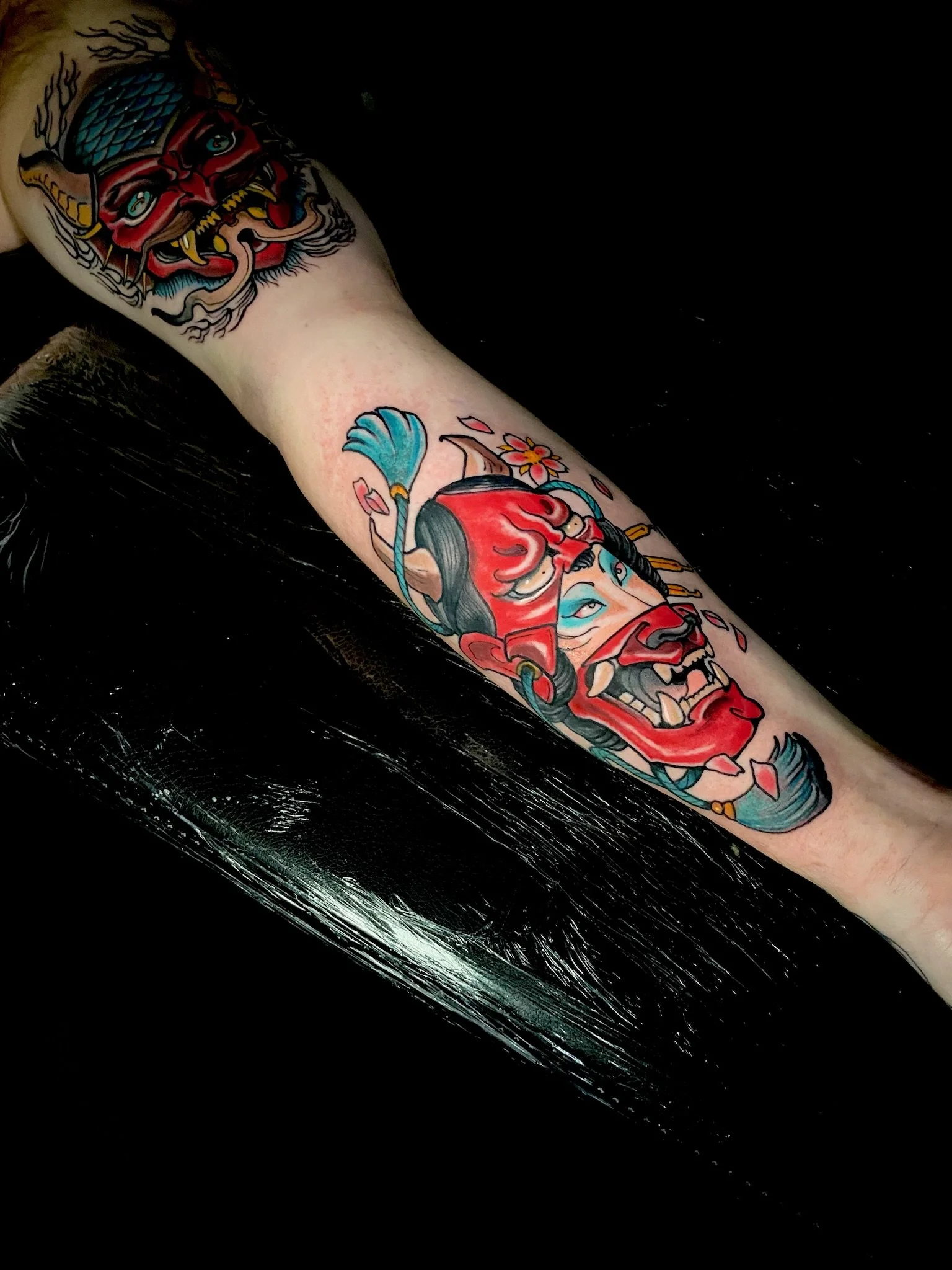 Jethro Wood Hannya Geisha Neo Japanese Tattoo