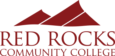 Red Rocks Community College logo.