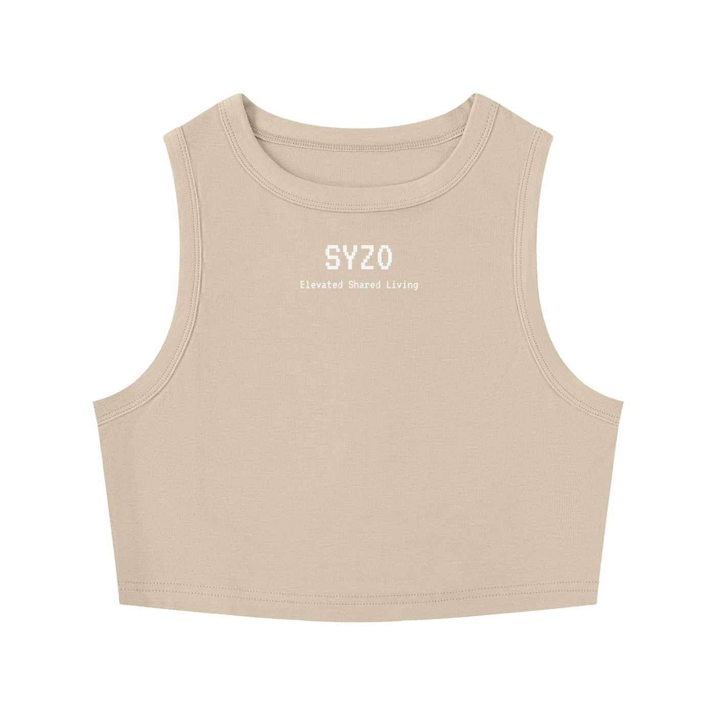 Women's Tight Crewneck Crop Tank Top
