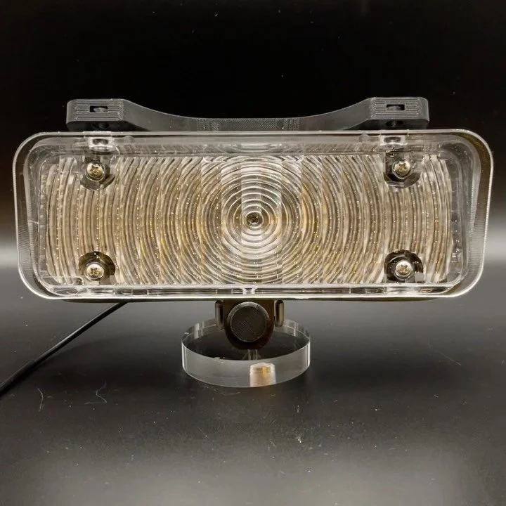 1971 - 1972 Chevy Truck LED Halo Parking Lights with Switchbacks Available in 4 Color Combinations #c10 #c10nation #chevy #chevrolet