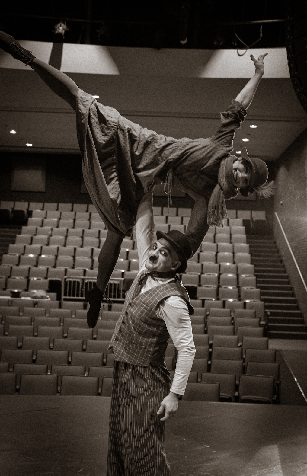 BTS of "The Immigrant" with Synetic Theater. Costumes: Erik Teague, Photo: Katerina Kato