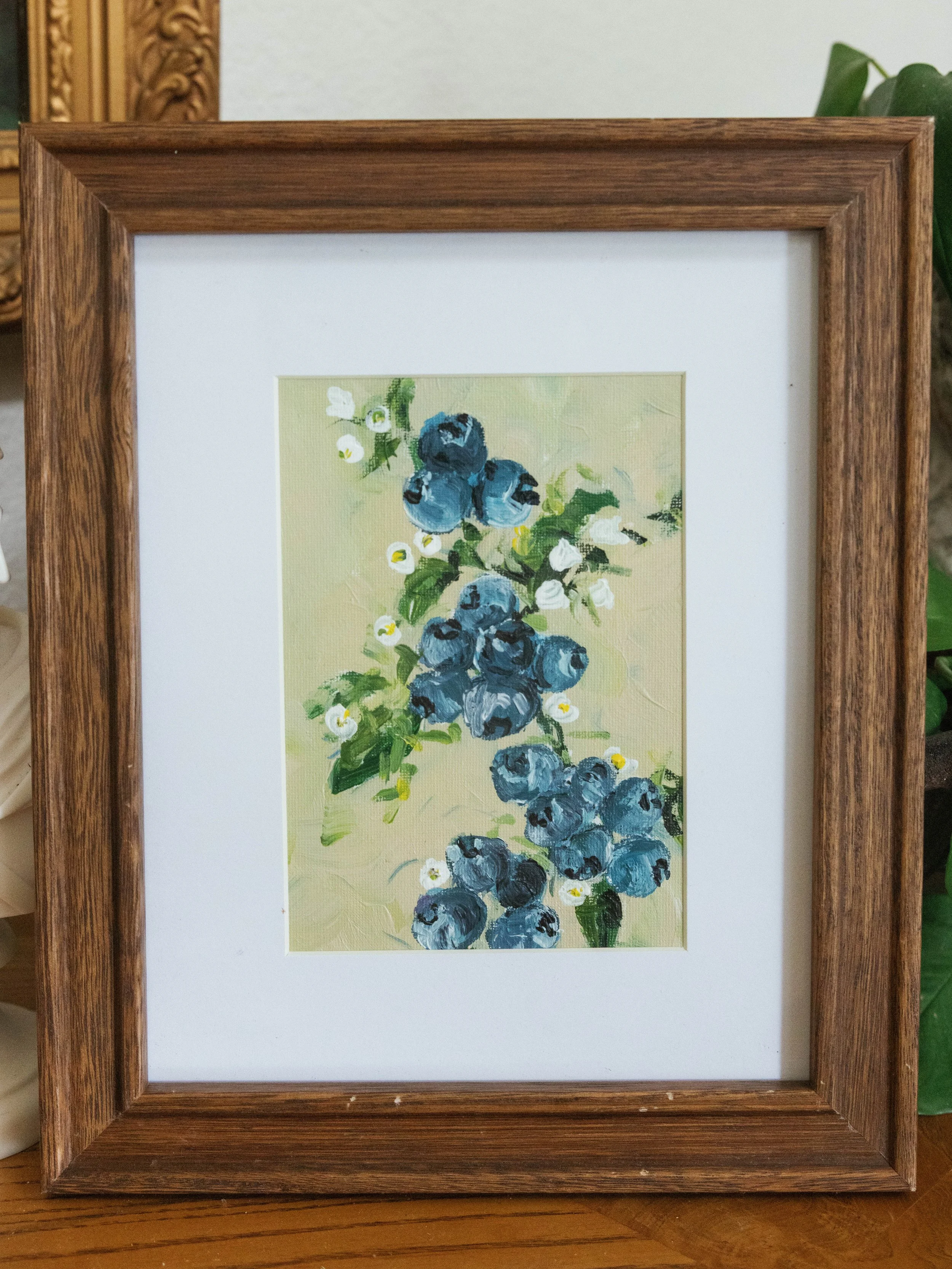 Blueberries // 5x7 Original