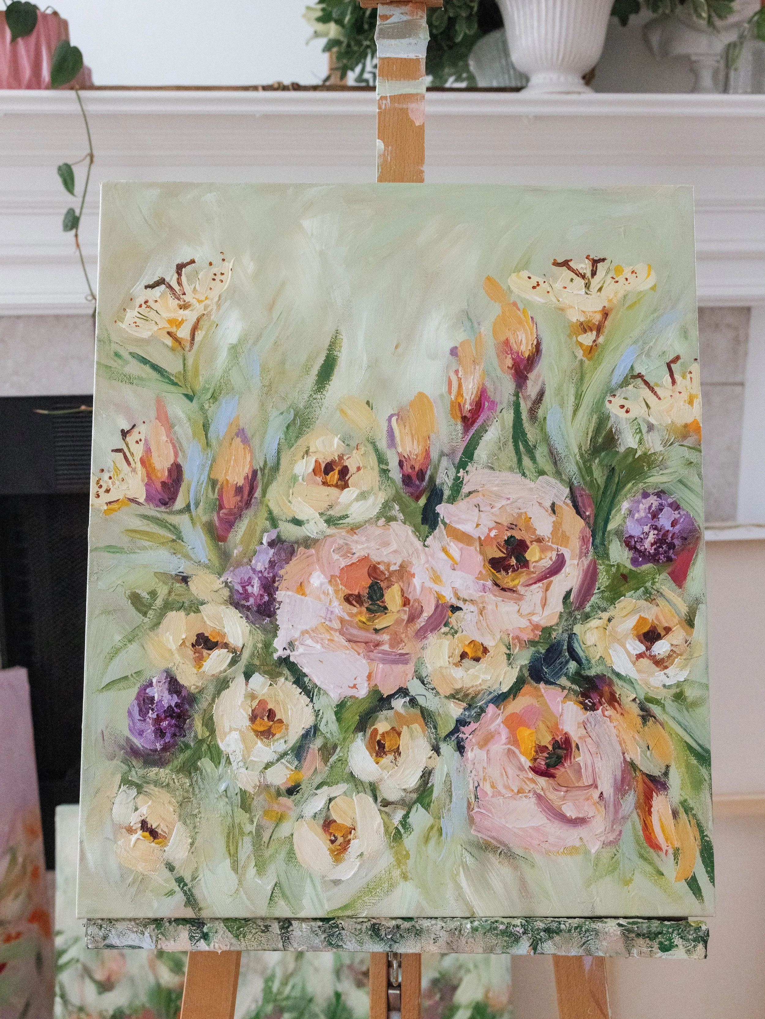 Blossoms // 20x24 Original Artwork