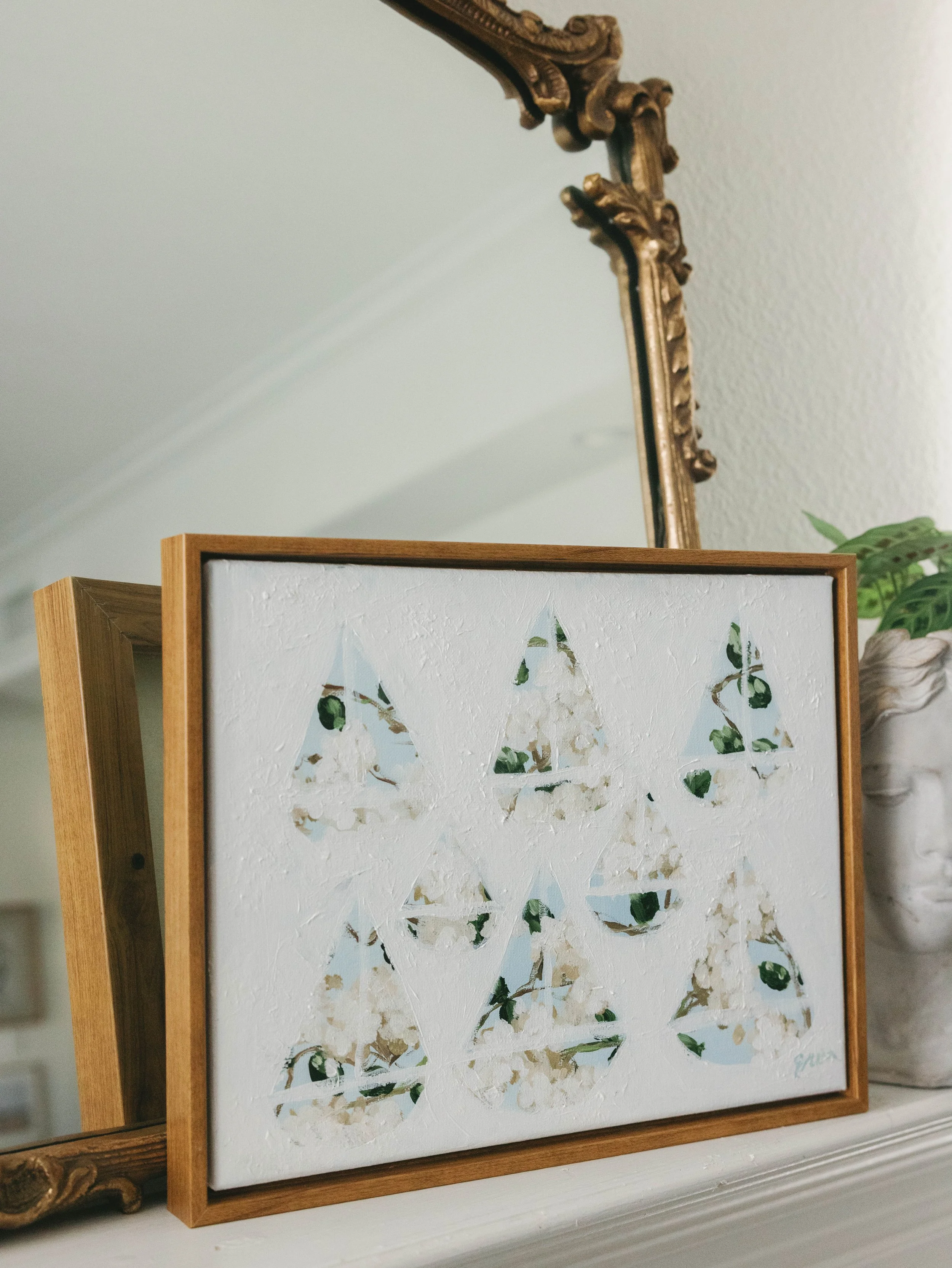 Hydrangea Sails // 11x14 Framed Original