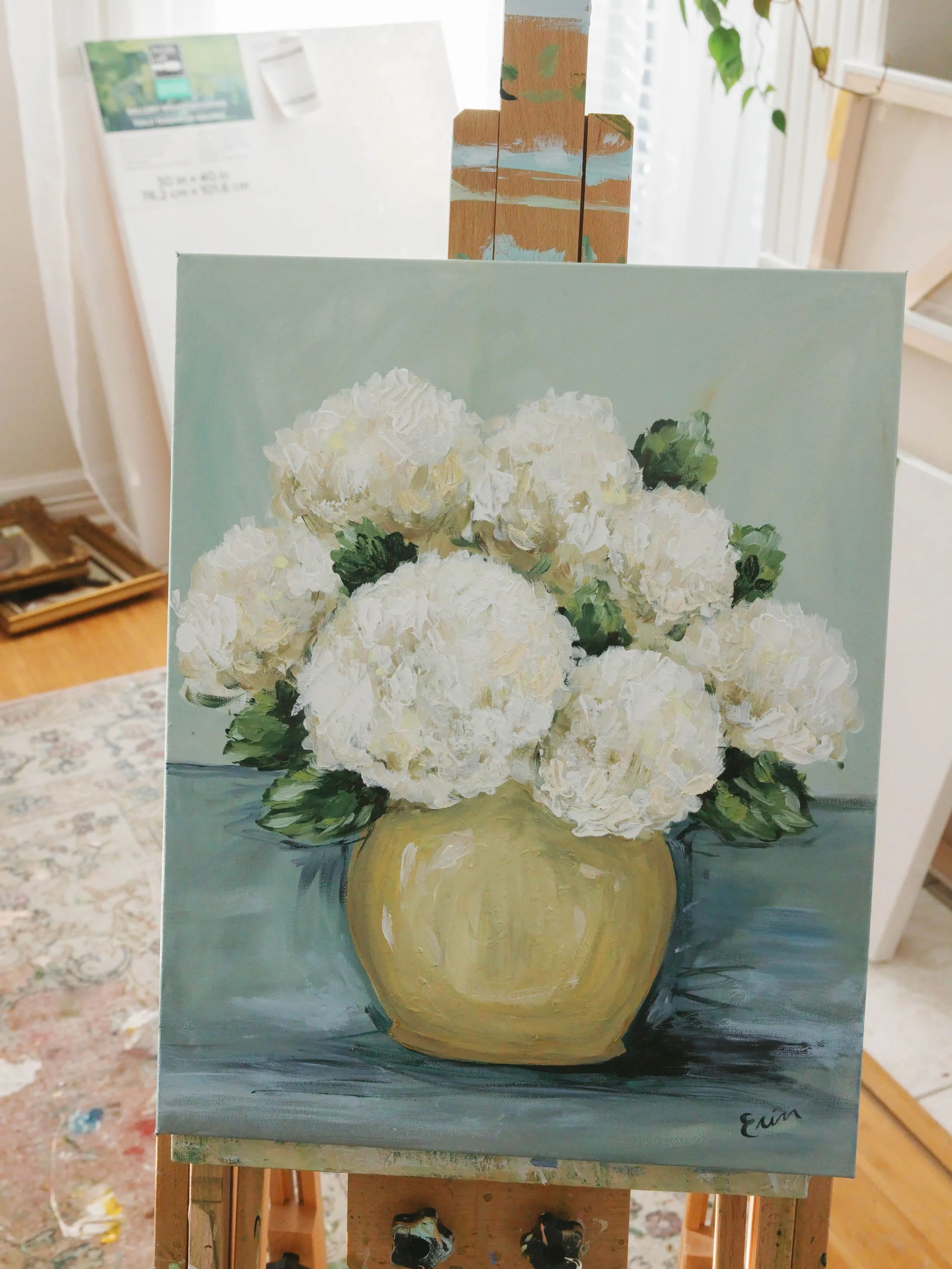 Hydrangeas  // 20x24 Original