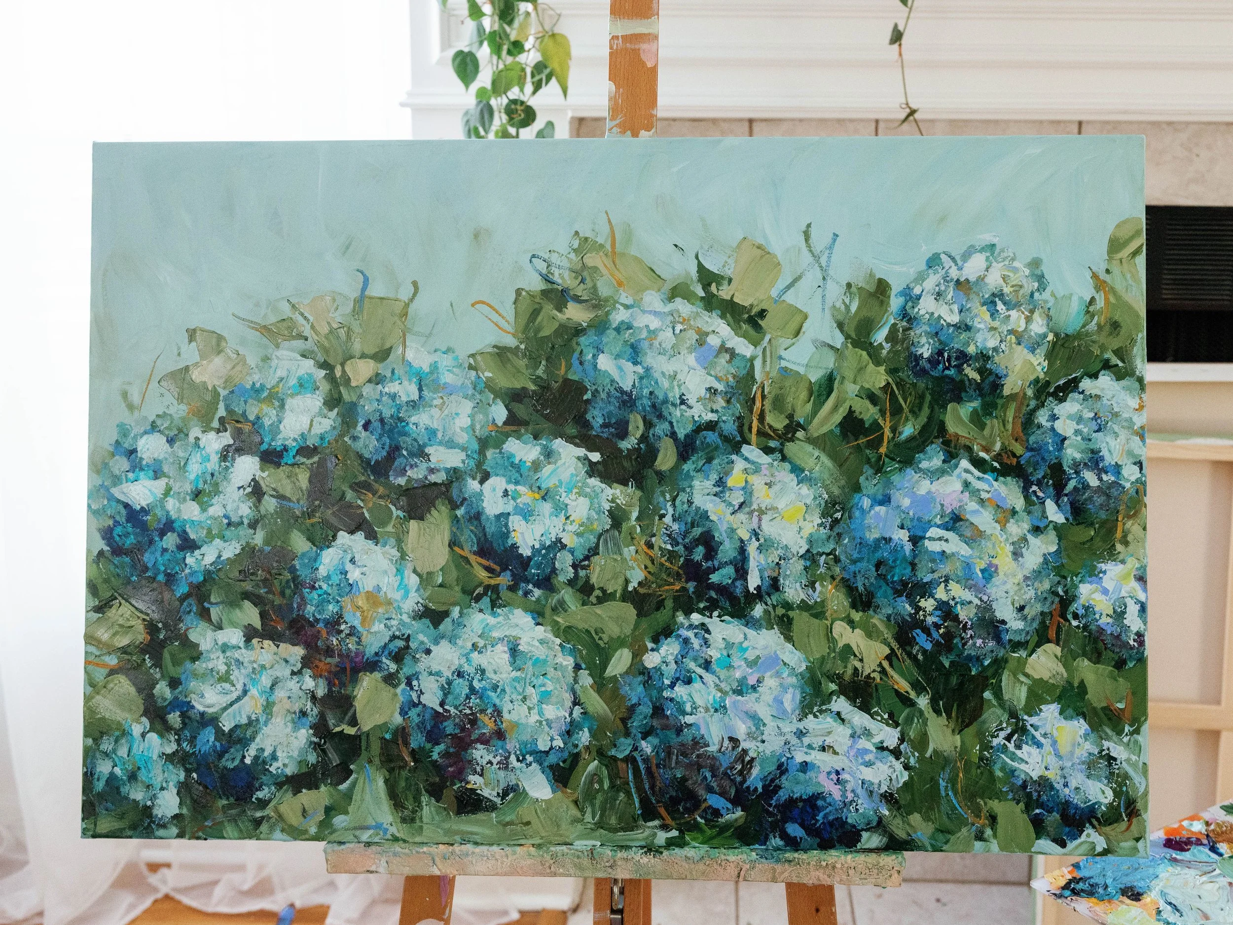 Blossoms // 24x36  Original