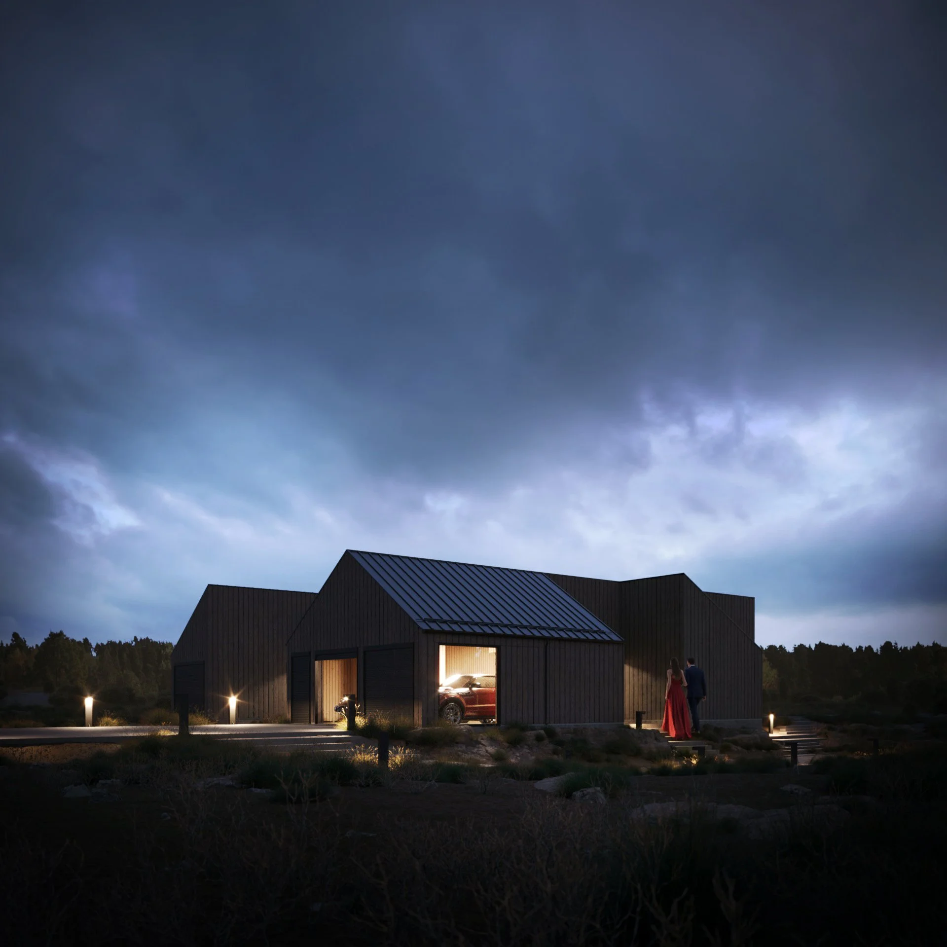 night render of Octothorpe House