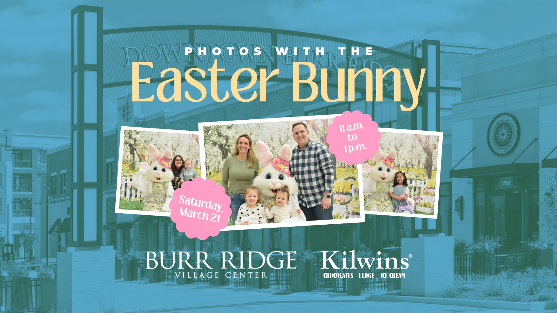 Photos with the Easter Bunny