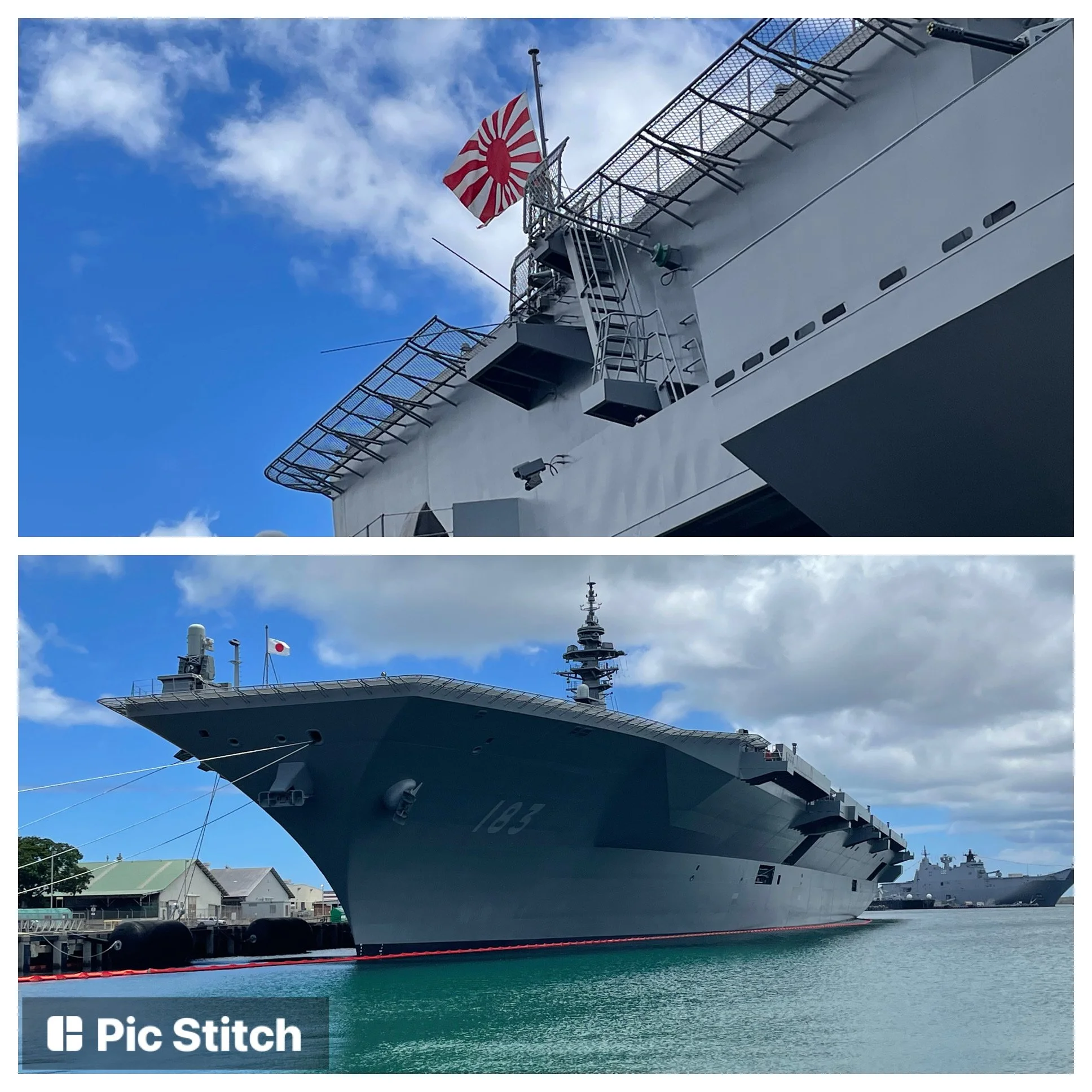 IJN Carrier visiting Pearl Harbor