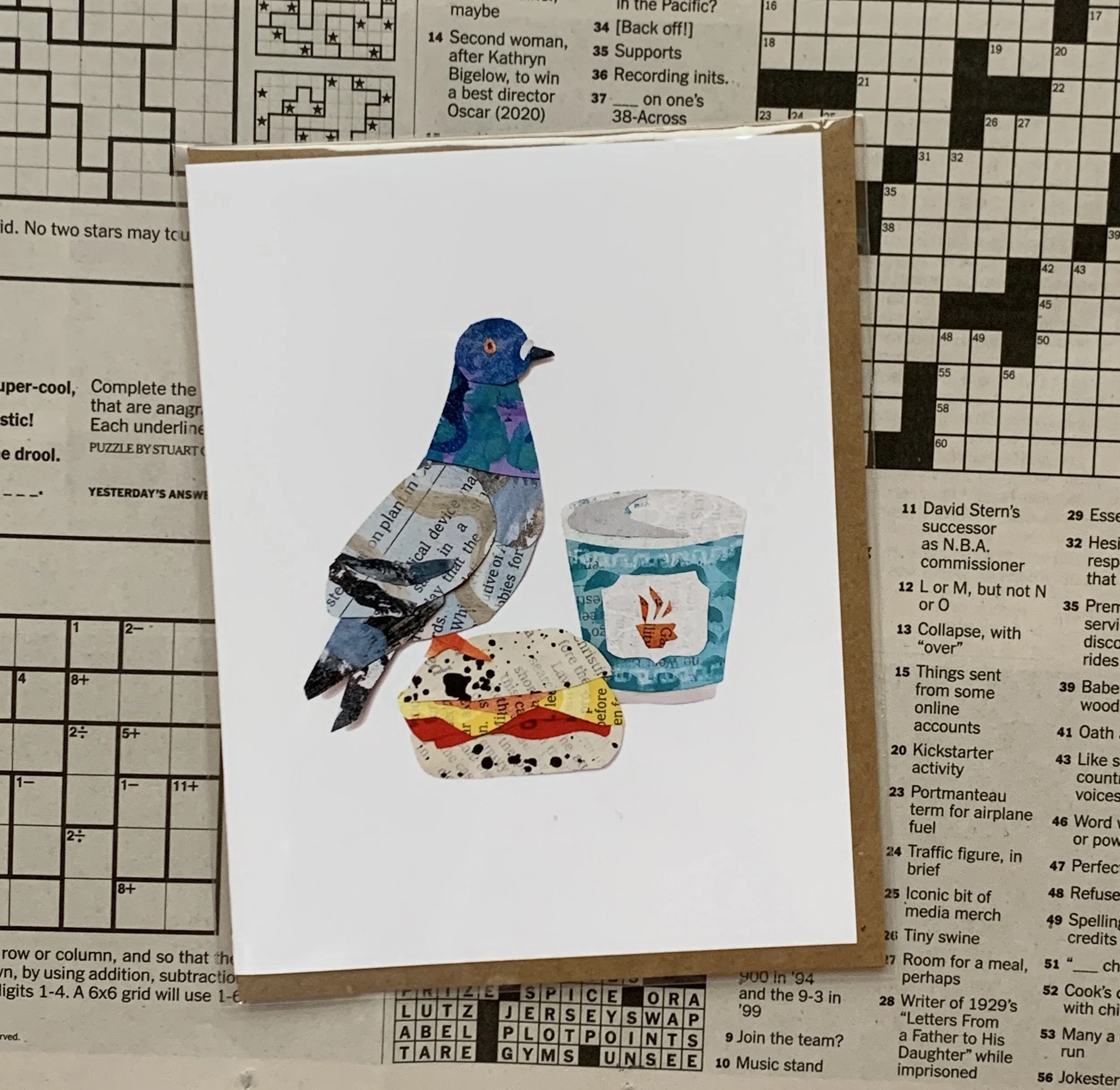 BEC Pigeon Greeting Card