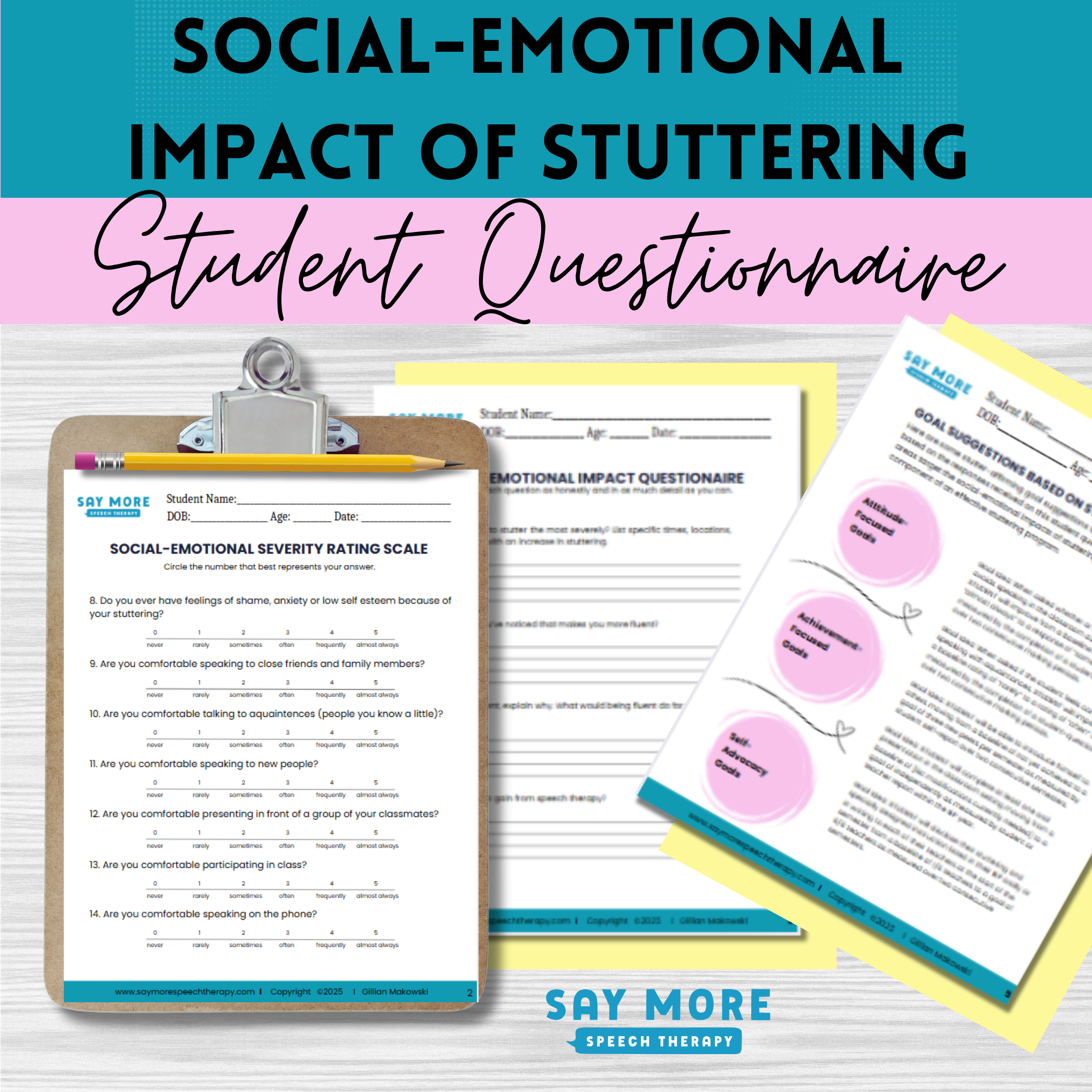 Gillian Makowski Social-Emotional Impact of Stuttering Student ...