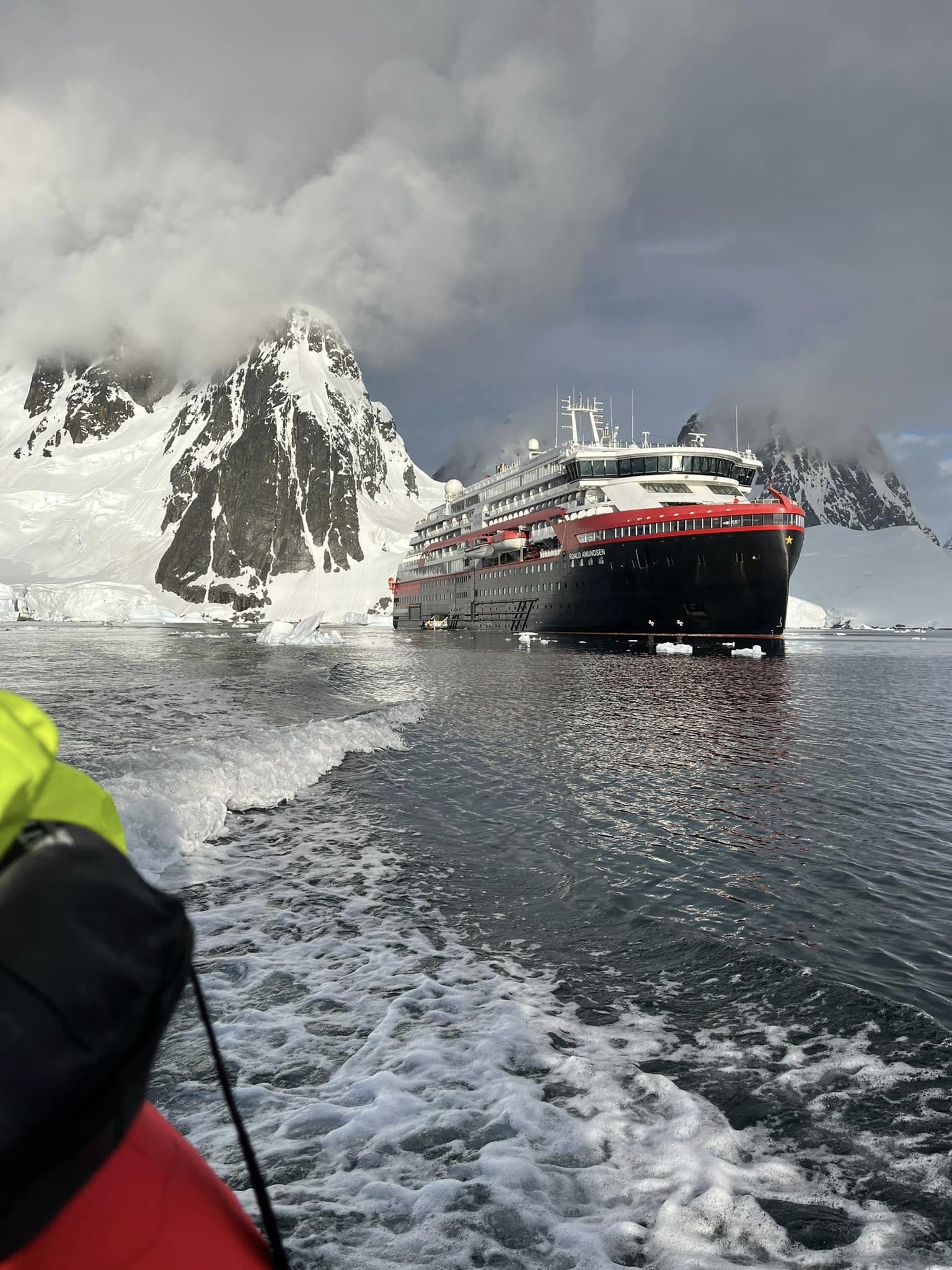 Hurtigruten Ship - Expedition Cruise to Antarctica - Tatum's Tailored Trips Karen Tatum's client Brittney Johnson January 2024.jpg
