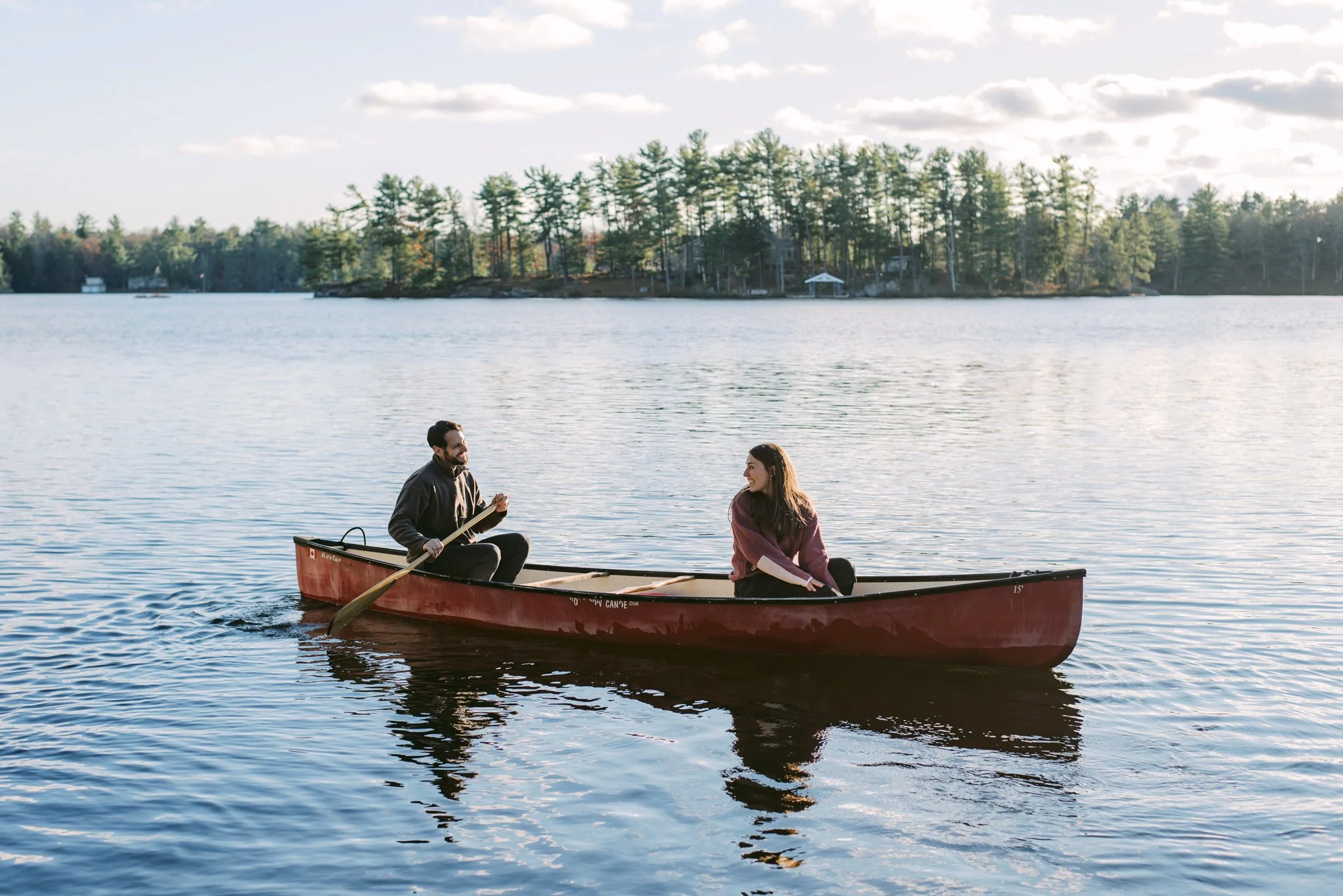 Cottage Engagement in Muskoka