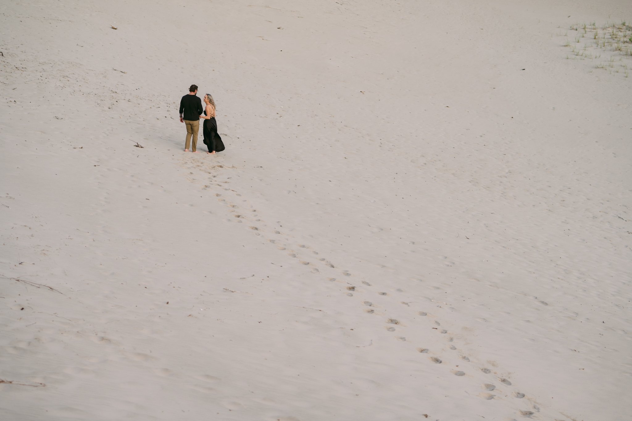 Engagement at Sandbanks