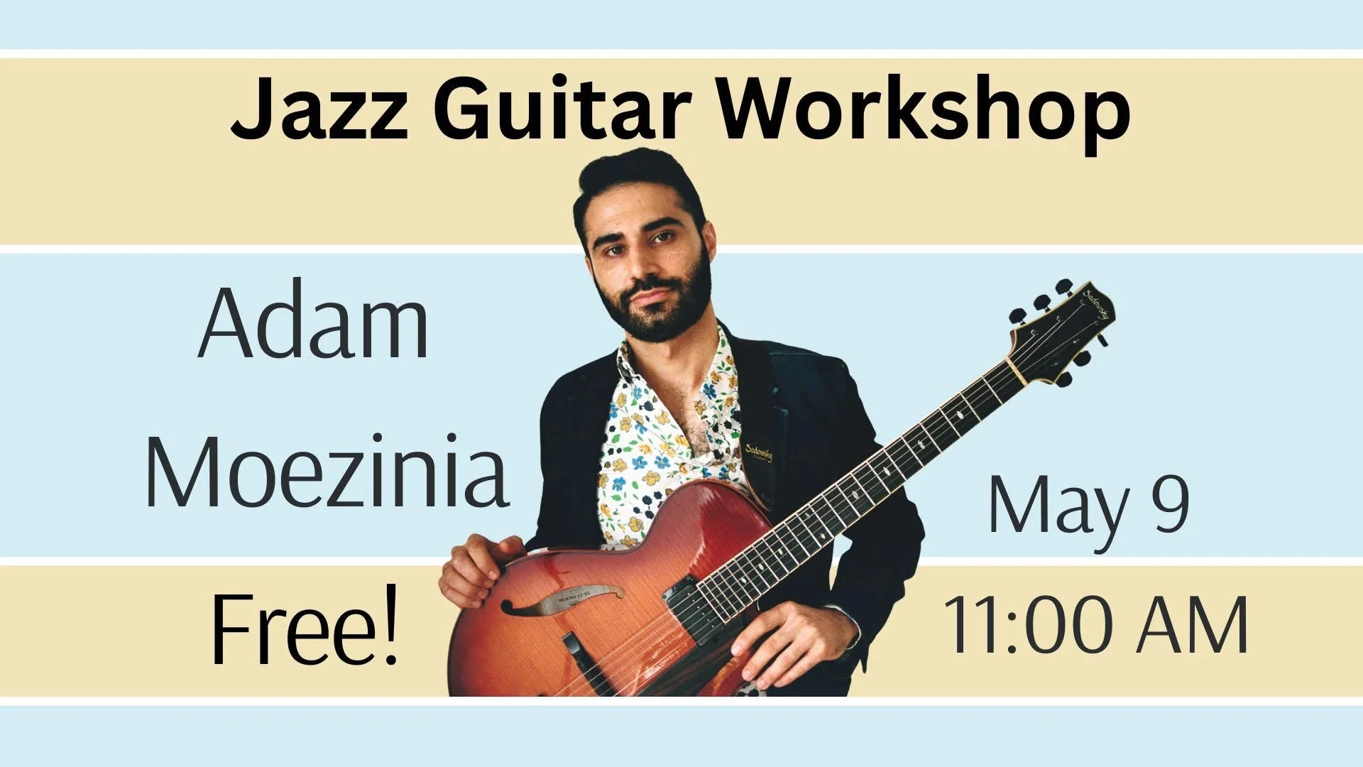 Jazz Guitar Workshop with Adam Moezinia