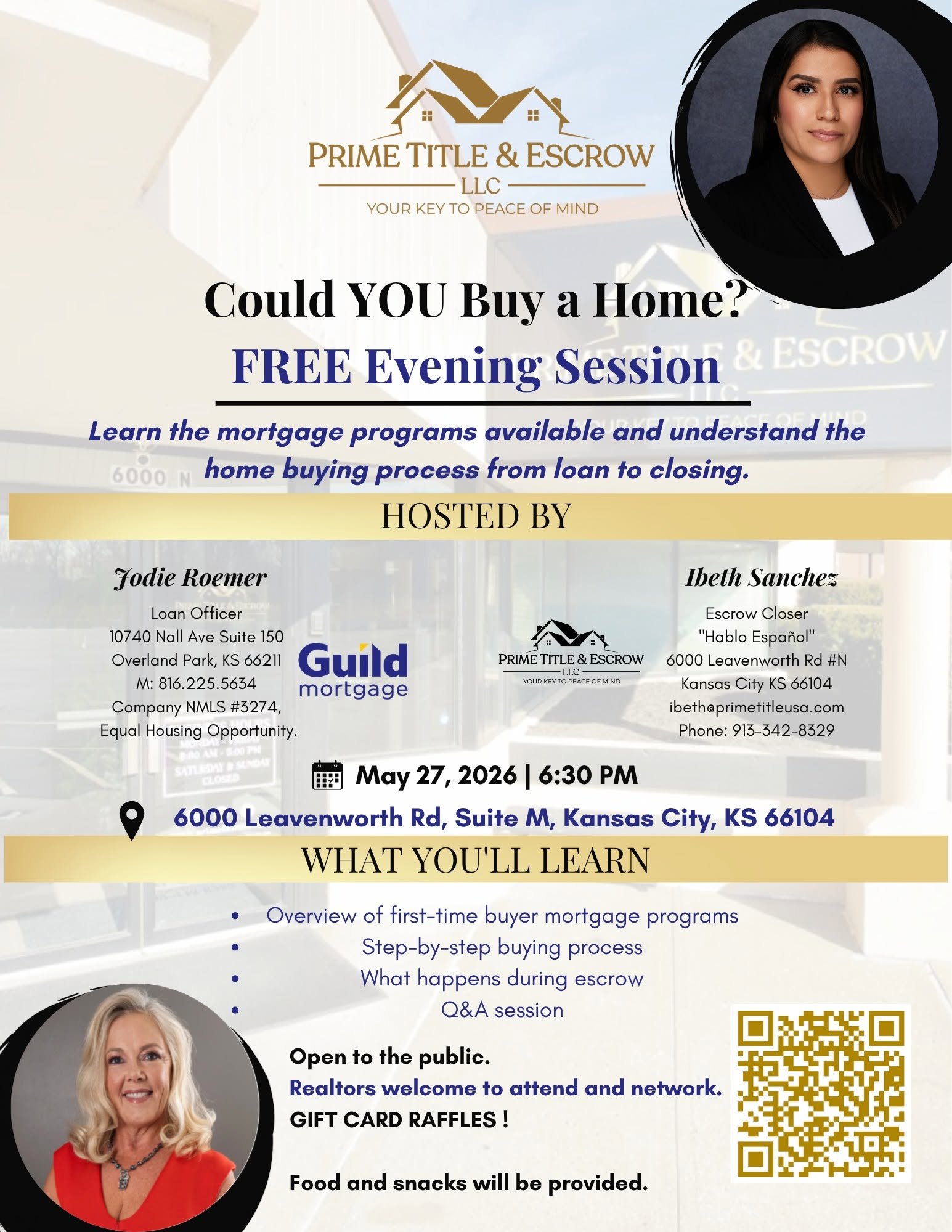 Can YOU Buy a Home? Evening Session