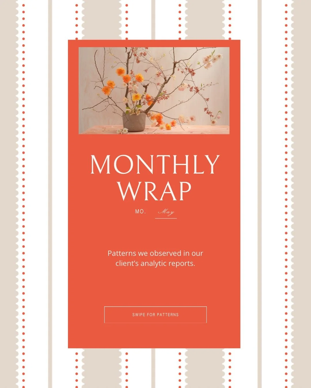 We just wrapped a full month of analytic reports across our client roster and pulled out the patterns that moved the needle.

Swipe through to find out what&rsquo;s working on social right now. Save it for your next planning session, then tell us whi