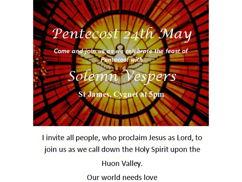 Pentacost at St James