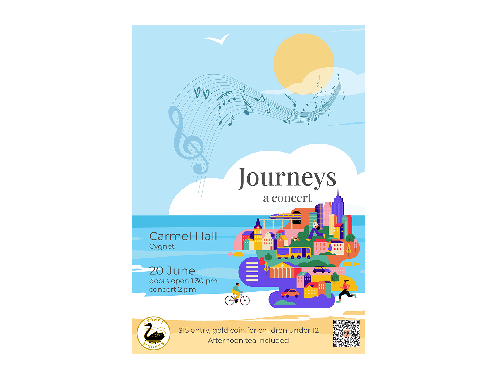 Journeys: a concert by the Cygnet Singers