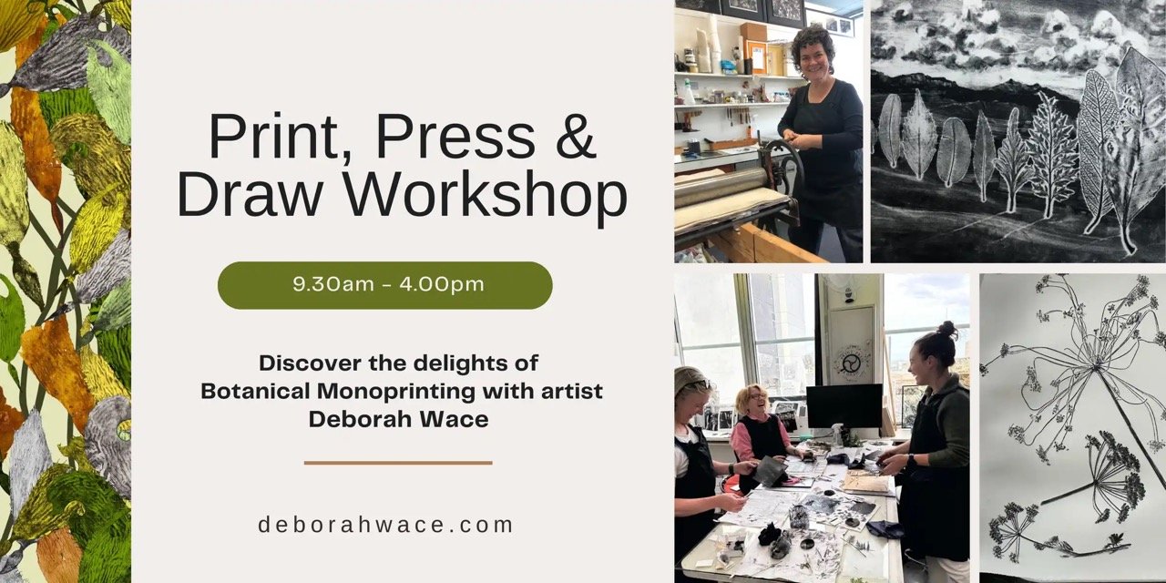 Print, Press &amp; Draw Workshop