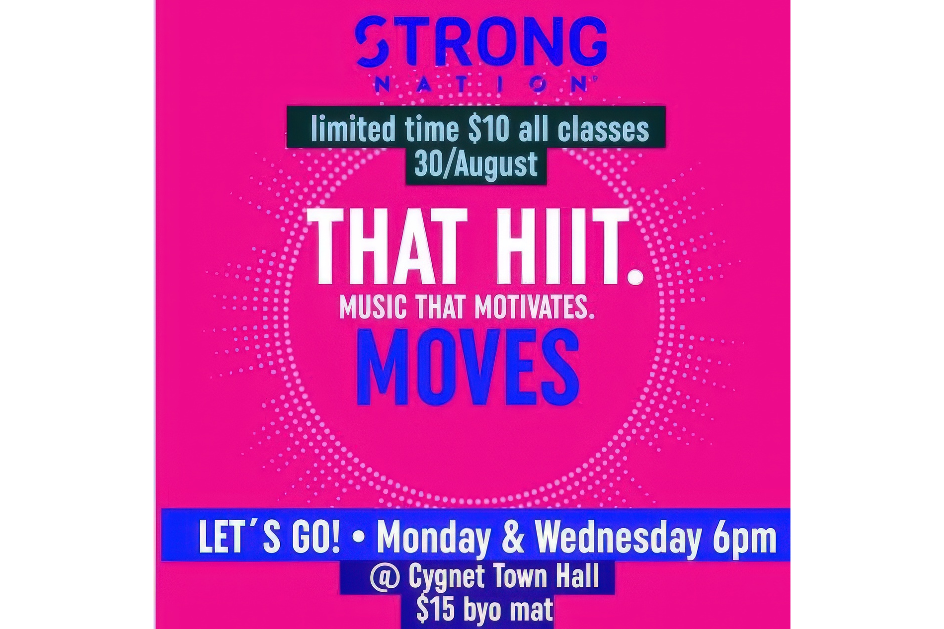 HIIT Classes with Strong Nation