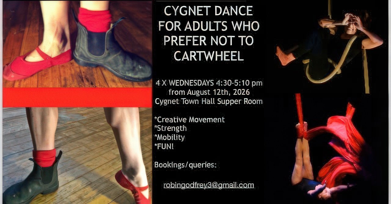 Cygnet Dance Classes for adults who prefer not to cartwheel