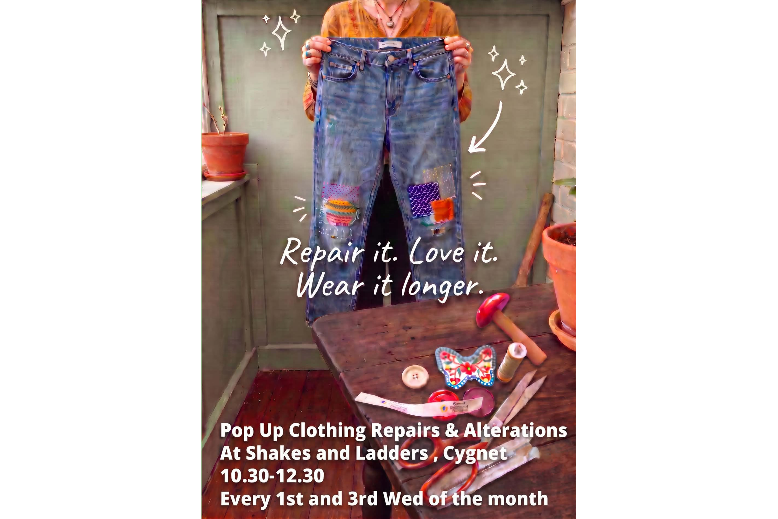 Pop-Up Repairs &amp; Alterations service