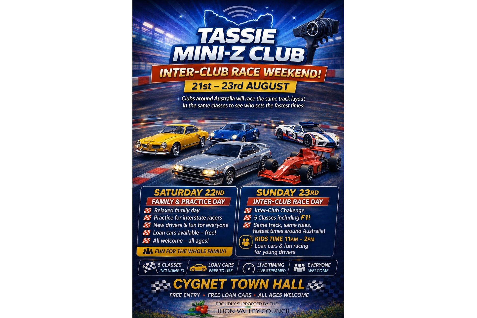 Tassie Mini-Z — Inter-club race weekend
