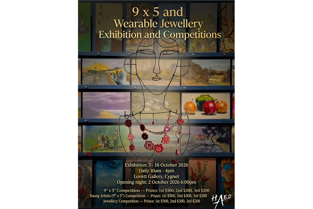 9 x 5 Art &amp; Wearable Jewellery Competition and Exhibition