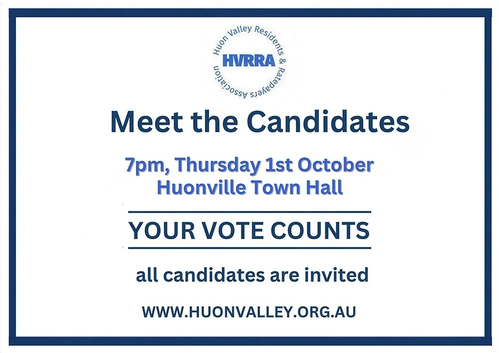 Huon Council Elections - Meet the candidates