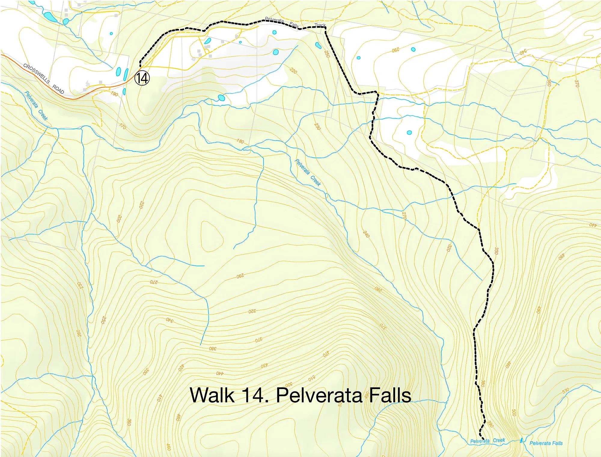 Walk 14  
Pelverata Falls