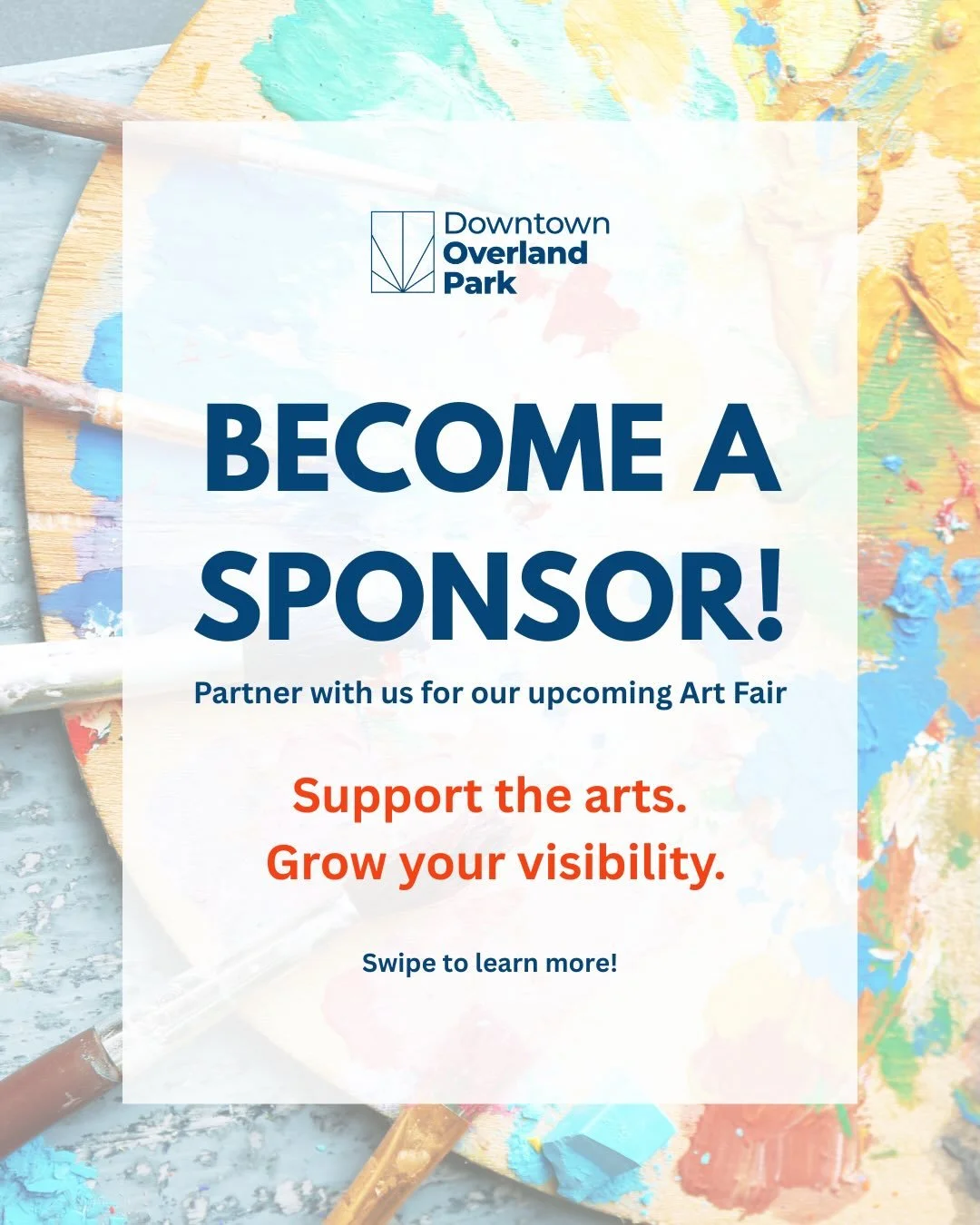 We&rsquo;re gearing up for our upcoming Art Fair and we&rsquo;re looking for amazing community partners to join us! 🎨🖌️✨

By becoming a sponsor, your business will:
- Gain visibility with a diverse local audience
- Show support for creativity and t