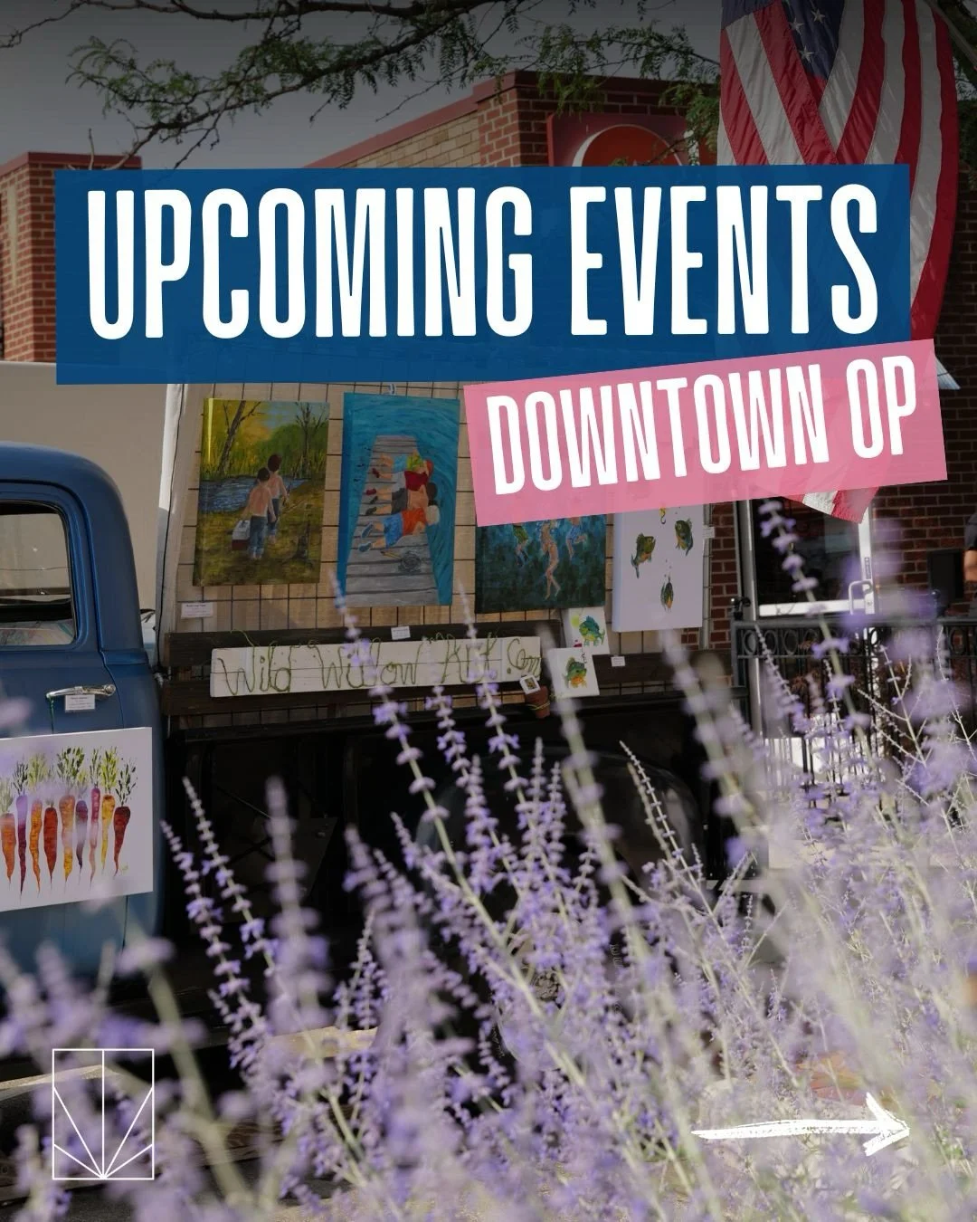 June is action-packed in Downtown OP ☀️

We have some incredible events coming up, including the annual Art Fair and Car Show, the long-awaited opening of Clock Tower Landing as the Overland Park Farmers Market returns to its original home, Summer So